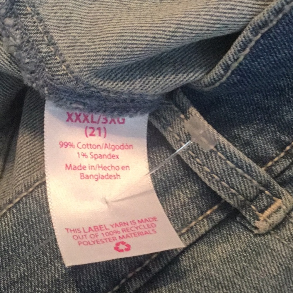 ๐ฆโ NOBO โ Size XXX Lg So Fun To Wear Denim Skirt Wardrobe Must Have ๐ฆ - Picture 10 of 10